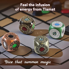 g00d4u DND-compatible tabletop RPG spinner in use