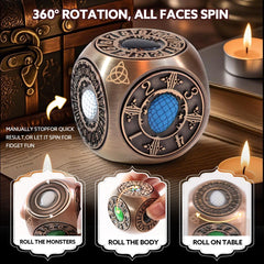 g00d4u durable metal spinner dice with solid weight