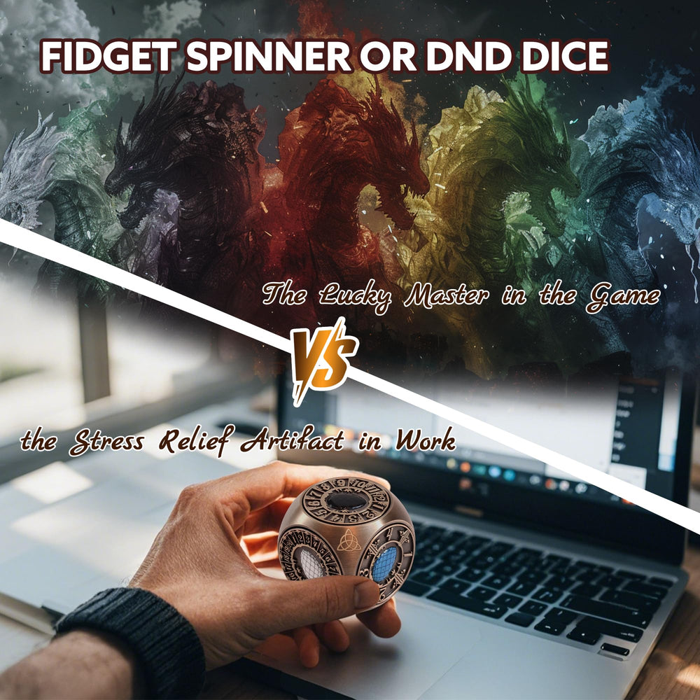 g00d4u gift-ready RPG dice spinner for fans