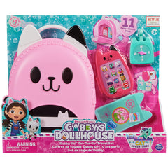 Gabby Dollhouse travel wallet stores passport and tickets for stories