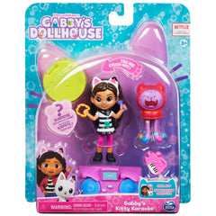 Gabby’s Dollhouse DJ Catnip figure ready to mix tunes during pretend play