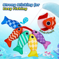 Gacoman Velcro fish toy offers secure attachment and satisfying feedback
