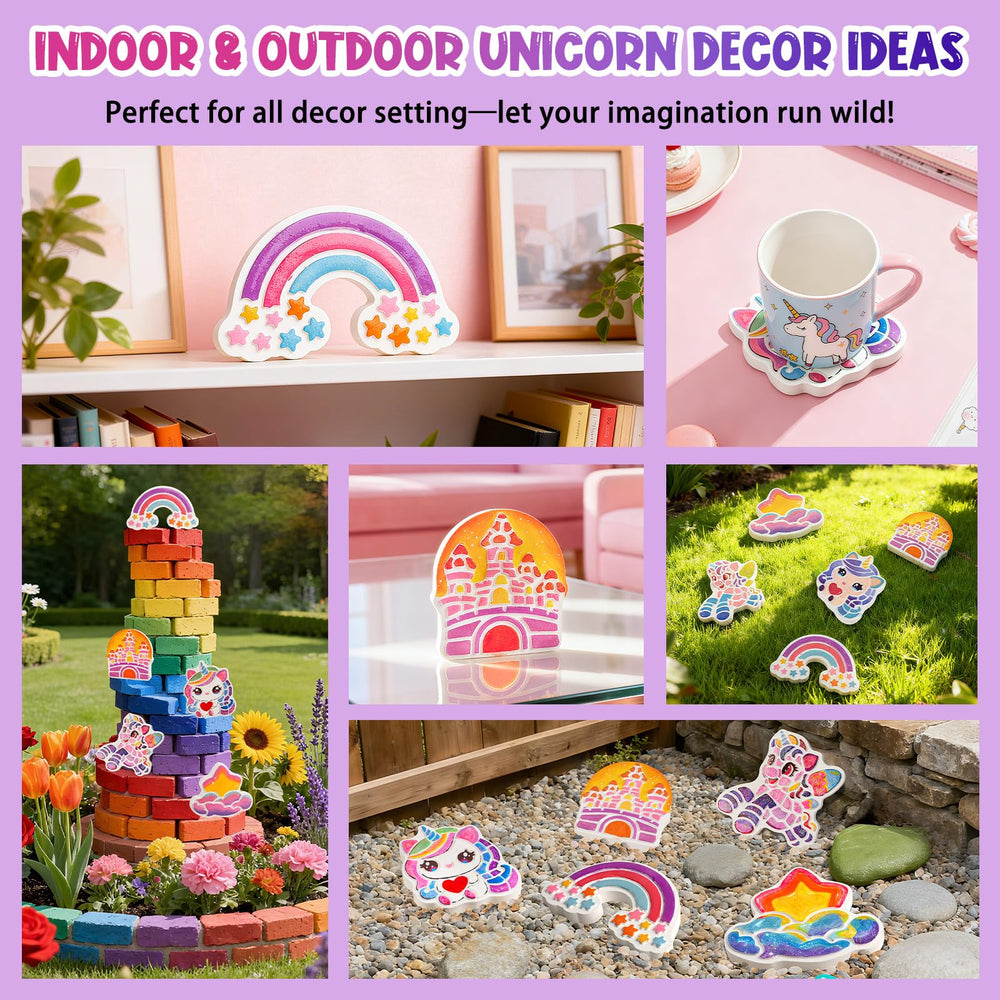 Gadetouq Rainbow Star Design: vibrant motifs brighten kids' craft areas.
