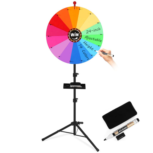 GADFISH 24-inch prize wheel base and stand for stable spins.