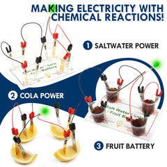 GadgetGlee fruit battery activity lets kids explore alternative energy concepts.