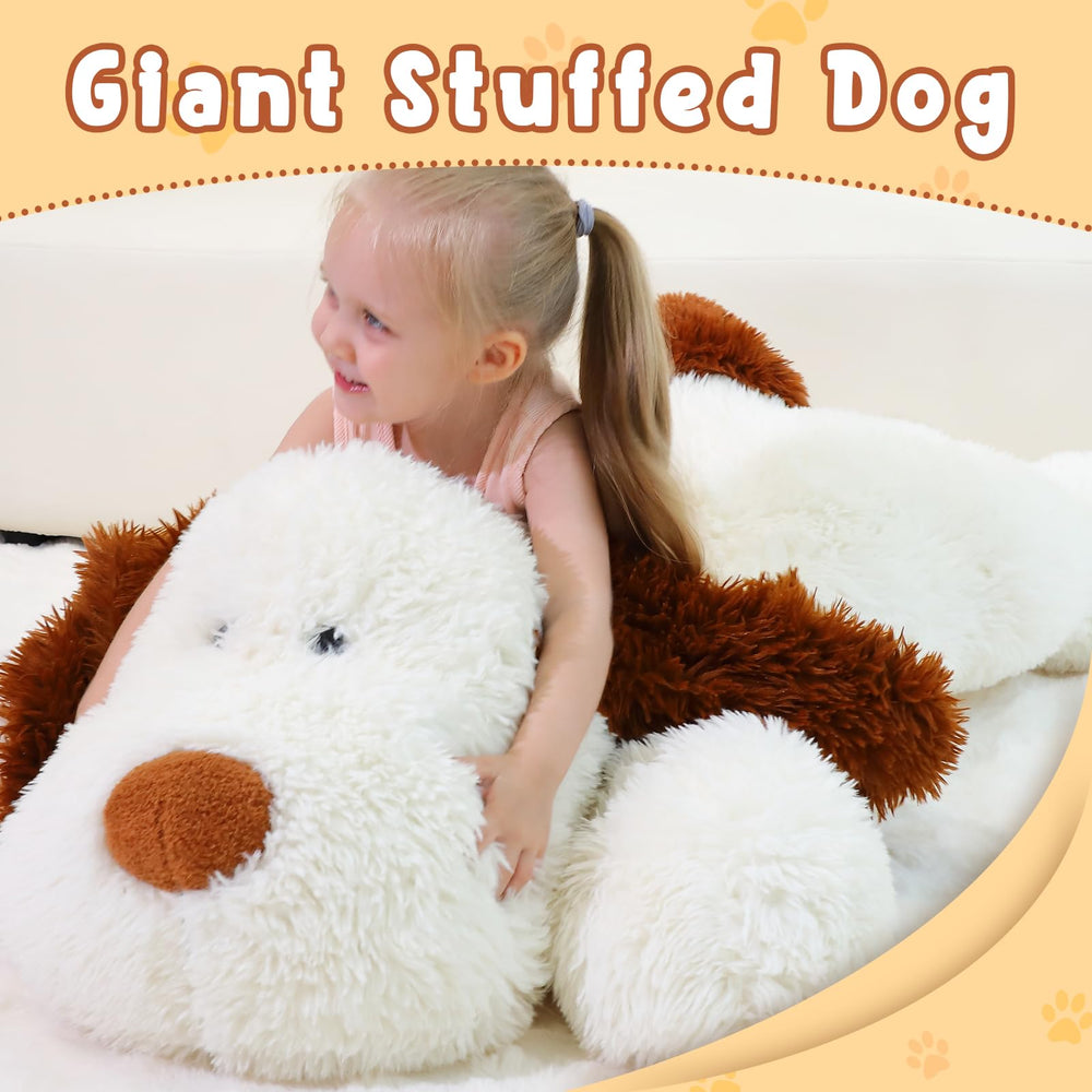 GADXV giant dog plush decor accent enhancing cozy living spaces.