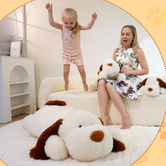 GADXV gift-ready giant dog plush ideal for birthdays and holidays.