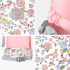 GAGAKU pink flowers pattern enhances imaginative doll play.
