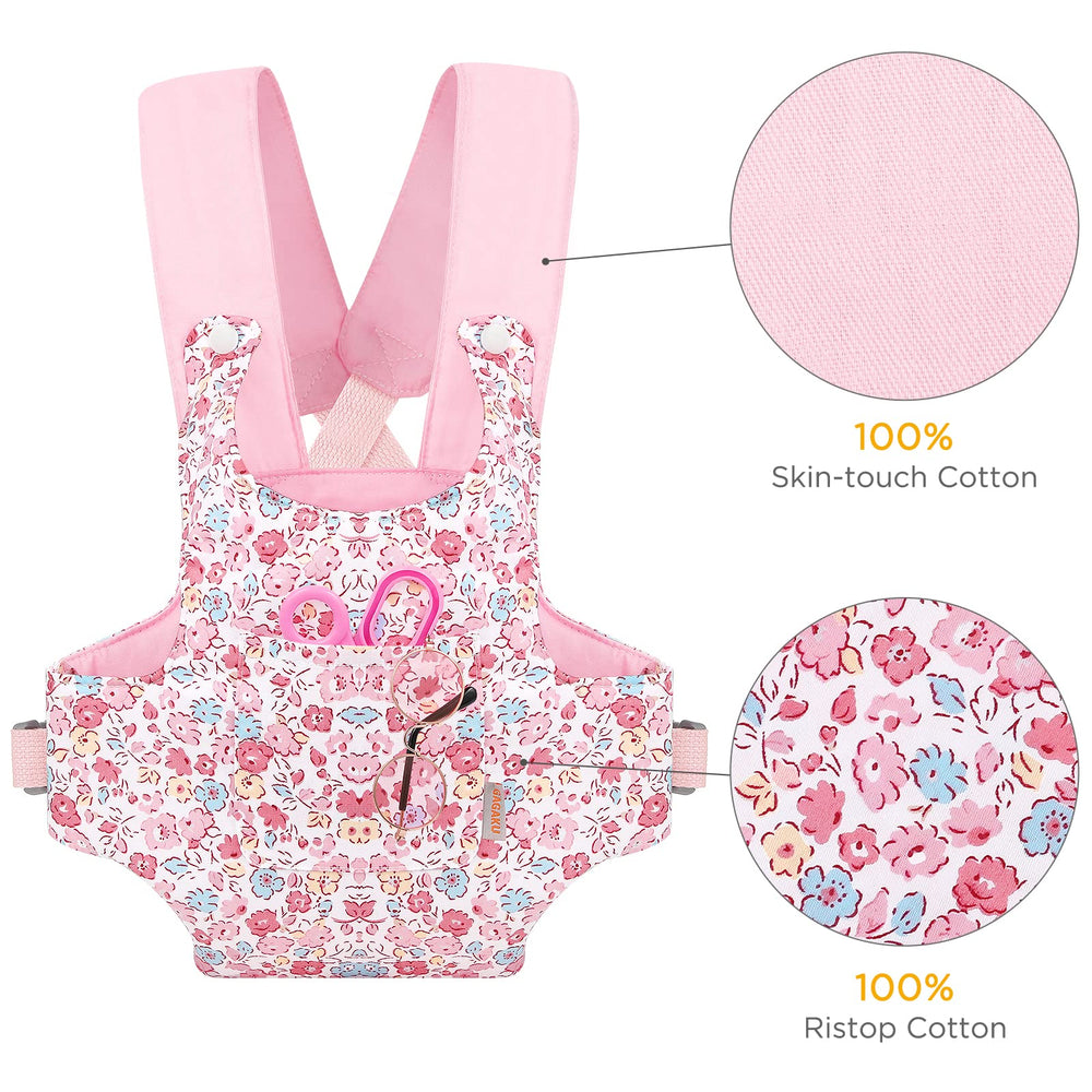 GAGAKU uses 100% cotton straps for soft, durable comfort.