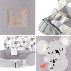 GAGAKU doll carrier dimensions for a compact, kid-friendly size.