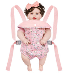 GAGAKU doll carrier made of 100 percent cotton for soft comfort.