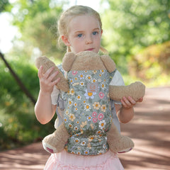 GAGAKU doll carrier soft cotton material gentle on little shoulders