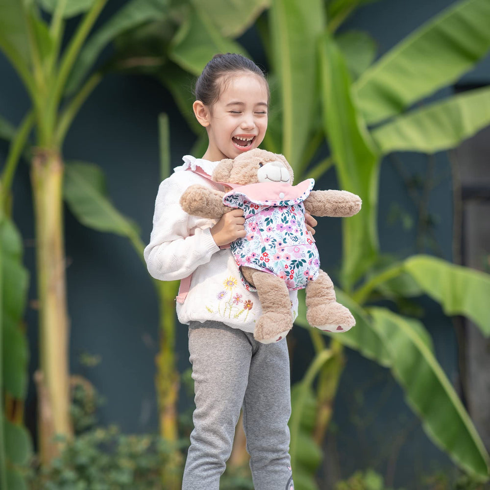 GAGAKU Leaf carrier adjustable snap demonstrates fit for different doll sizes.