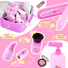 GAGAKU wooden nail polish bottle for careful, tidy pretend grooming.