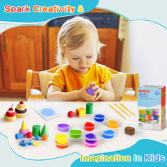 GAGAtoad guide book included for step-by-step clay projects and creativity.