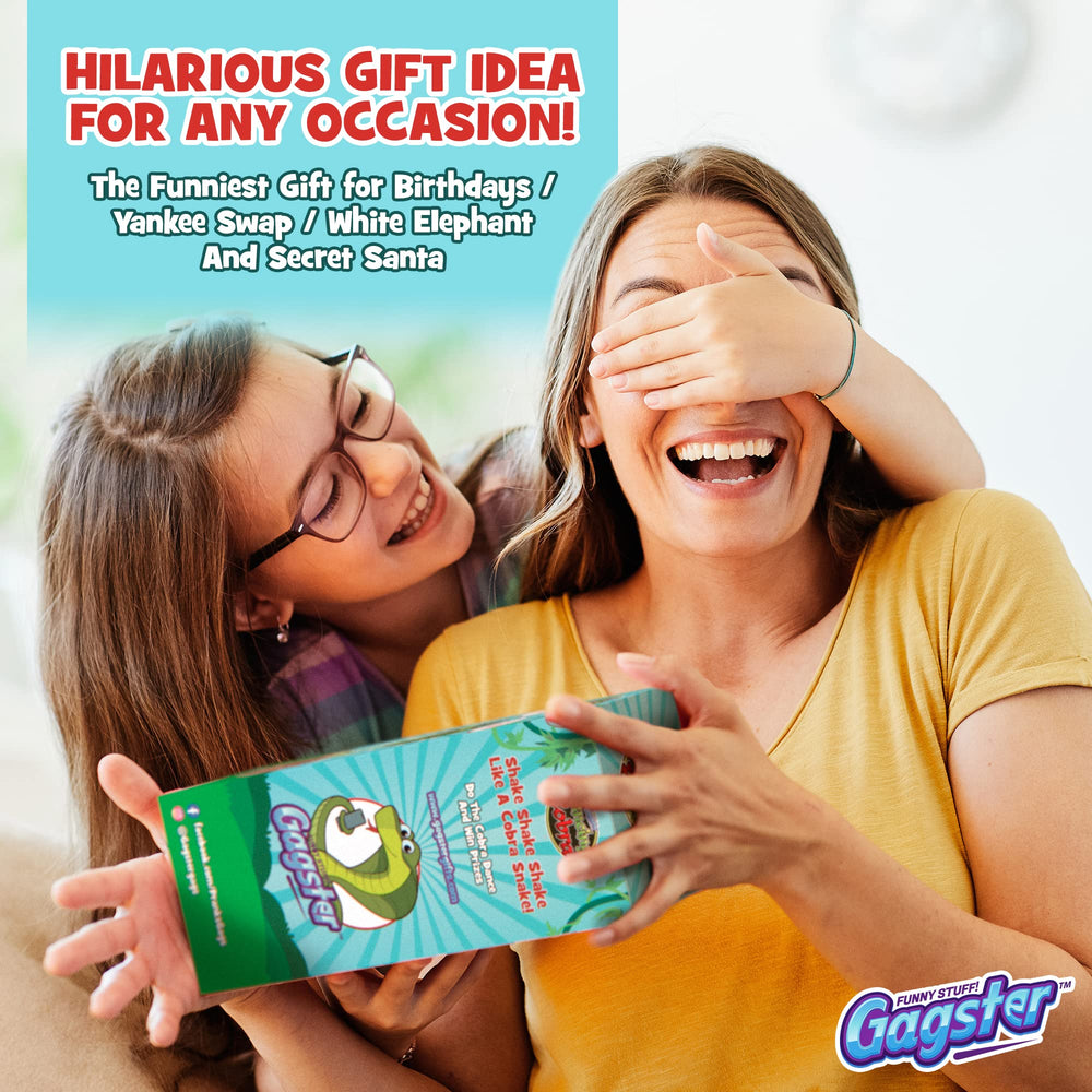 Gagster dancing cobra toy stocking stuffer for holidays and celebrations.