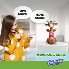 Gagster Screaming Goat Plush Close-Up highlighting soft material and playful detail