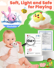 Gagule barn toy chicken with gentle sounds for sensory engagement