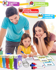 Gagule durable, waterproof flashcards endure daily classroom use.