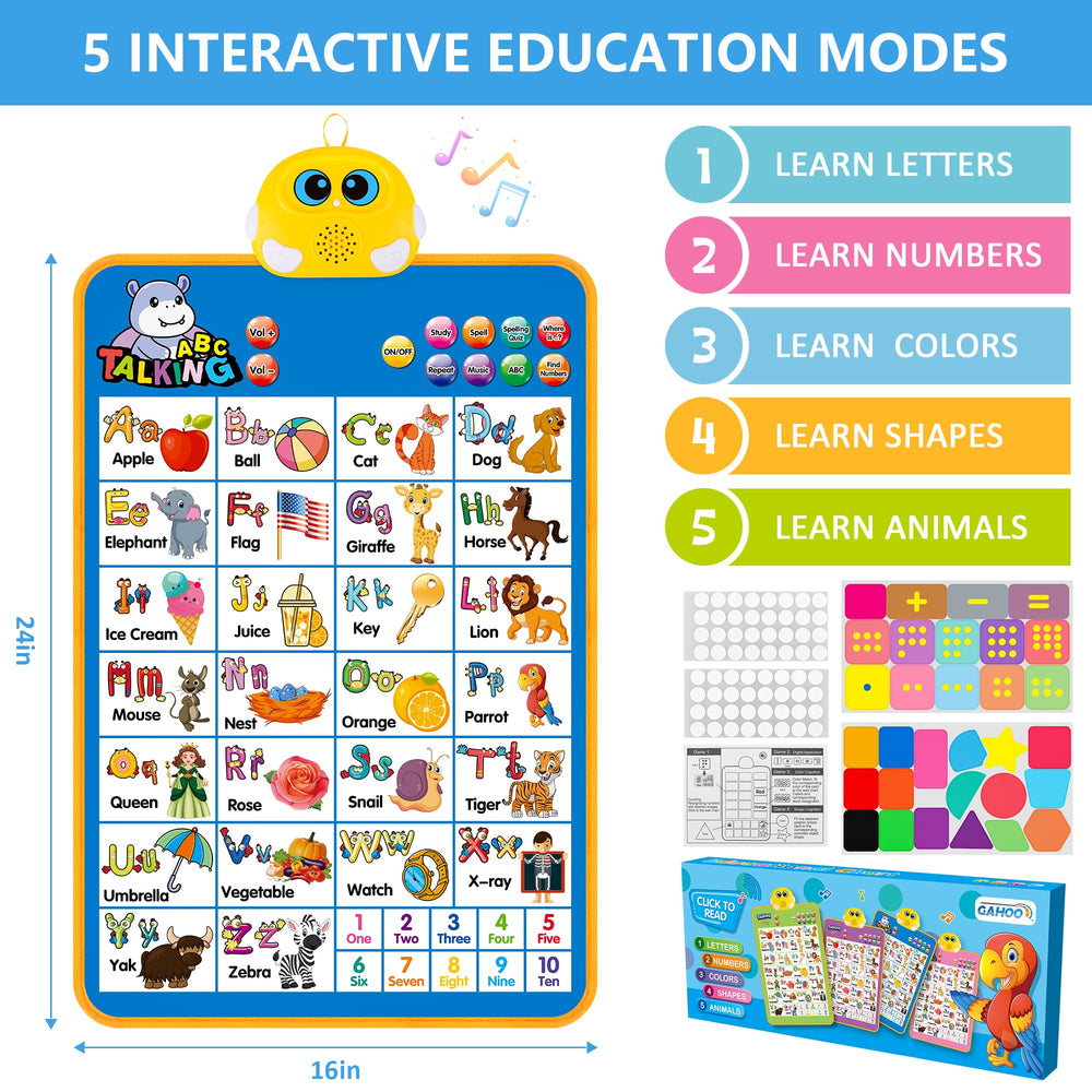 GaHoo Montessori-inspired gift supports early vocabulary through interactive play.