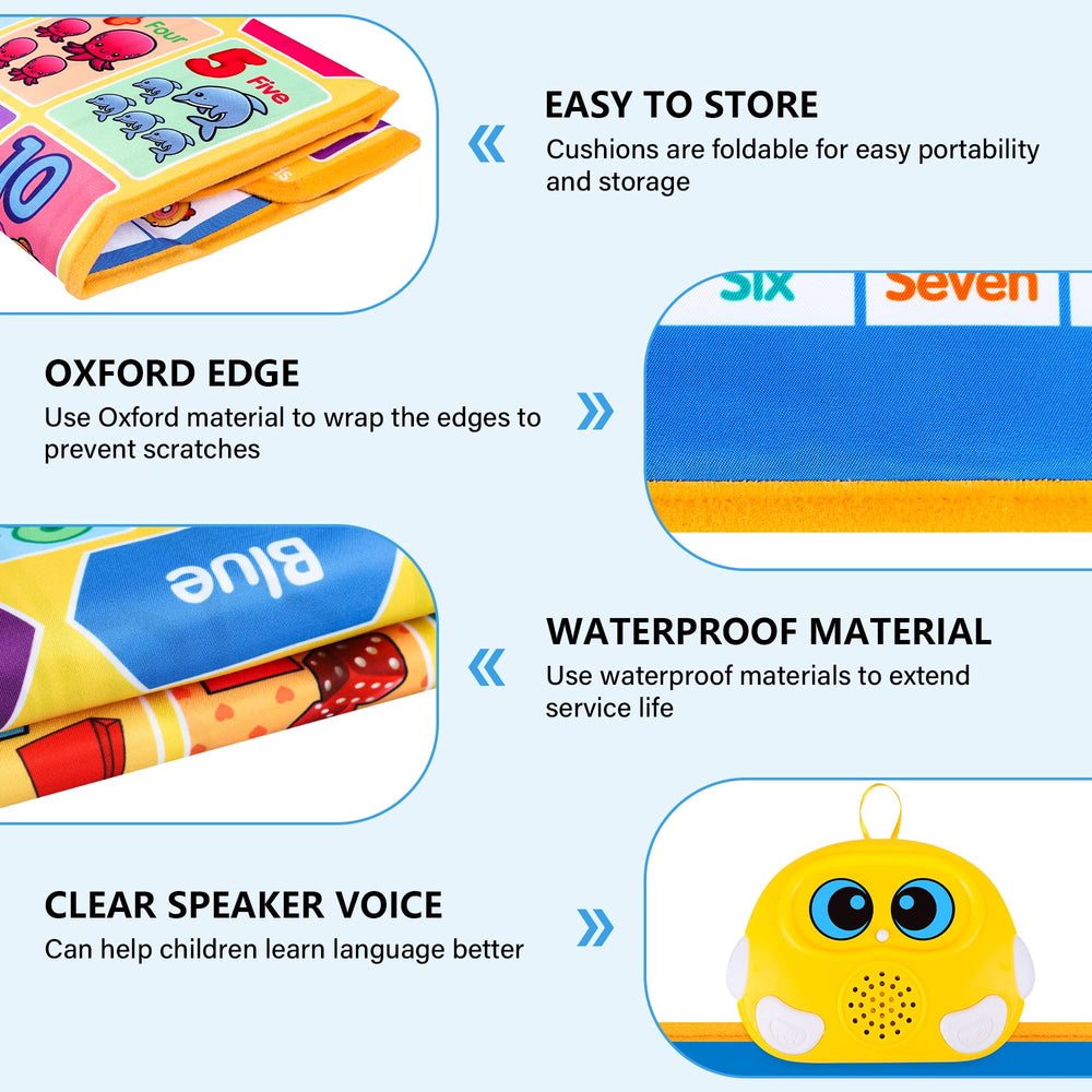 GaHoo talking ABC 123s music poster engages kids with lively songs.