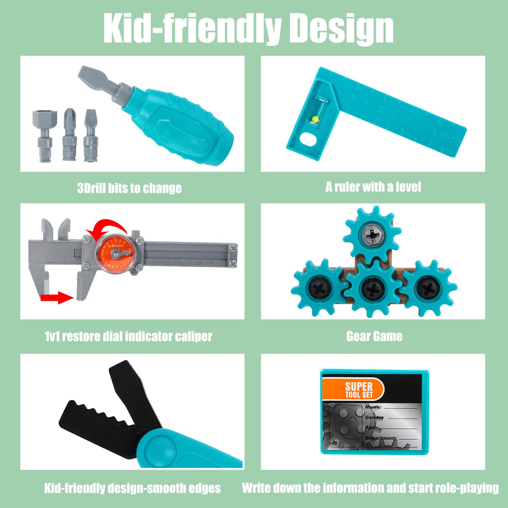 GAIETYDIY ruler and level support accurate pretend builds and measurements
