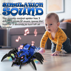 GAIETYDIY RC Spider music function adds interactive fun for kids