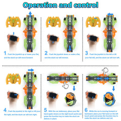 Gaitel 360° stunt car kids playing together during a lively session