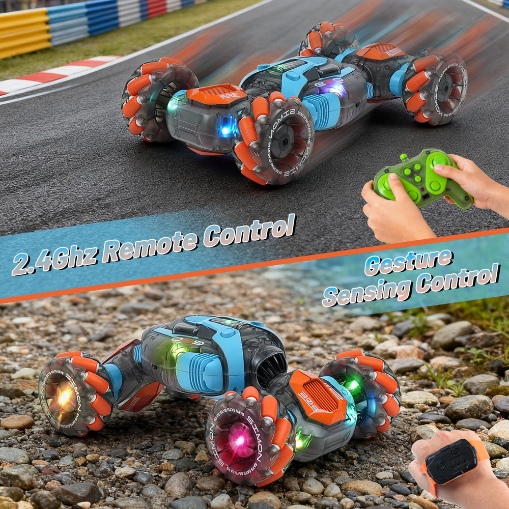 Gaitel dynamic lights and built-in music enhance every stunt show.