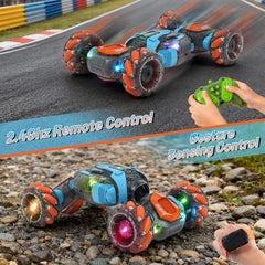 Gaitel dynamic lights and built-in music enhance every stunt show.