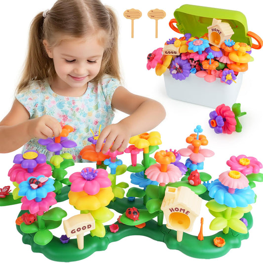Gaitel Flower Garden color parts ready for imaginative building