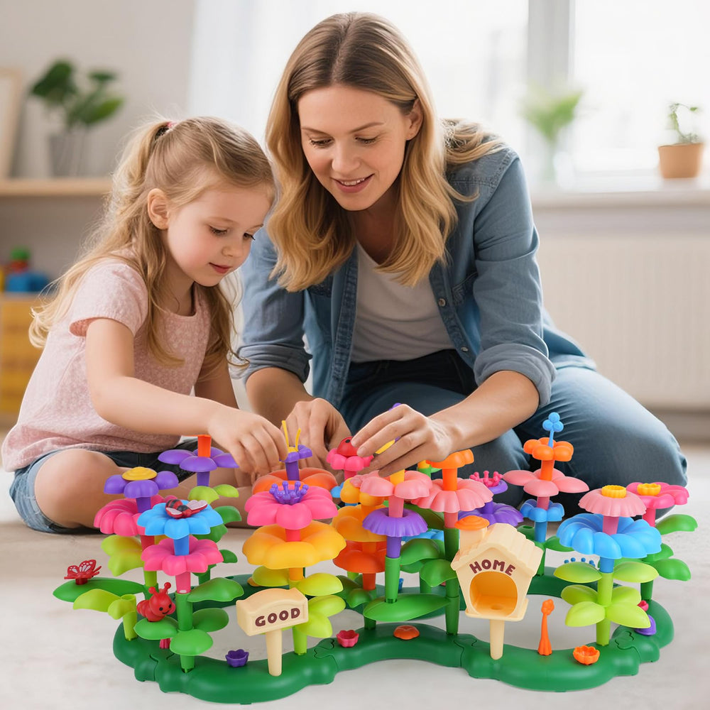 Gaitel Flower Garden imaginative play encouraging color exploration