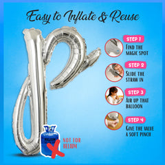 Gala Supplies decorative banner elevates room visuals with elegant script lettering.