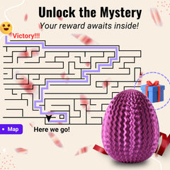 Galapopo Mystery Egg gradient finishes offer seven stylish options for decor.