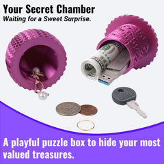 Galapopo Mystery Egg hidden cash compartment, keeps cash secure while gifting.