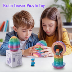 Galapopo Mystery Egg Puzzle Box laser map guides puzzlers through challenge