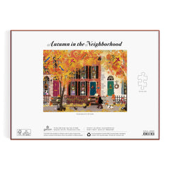 Galison storage box features the completed artwork, helping keep pieces safe.