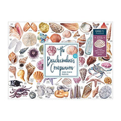Galison Beachcomber's Companion gift-ready puzzle appeals to travelers and puzzle lovers.