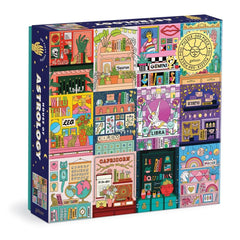 Galison House of Astrology puzzle box image, ideal for gifting and safe storage