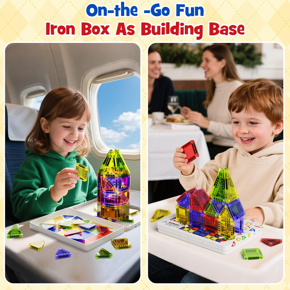 Non-toxic ABS materials ensure safe, durable play on every journey