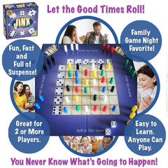 Close-up of dice roll emphasizing suspenseful luck and reversals