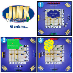 Pieces lining up on the board show the tense race