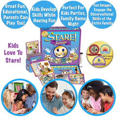 Stare Junior award-winning illustrations highlight premium design that enhances play value.