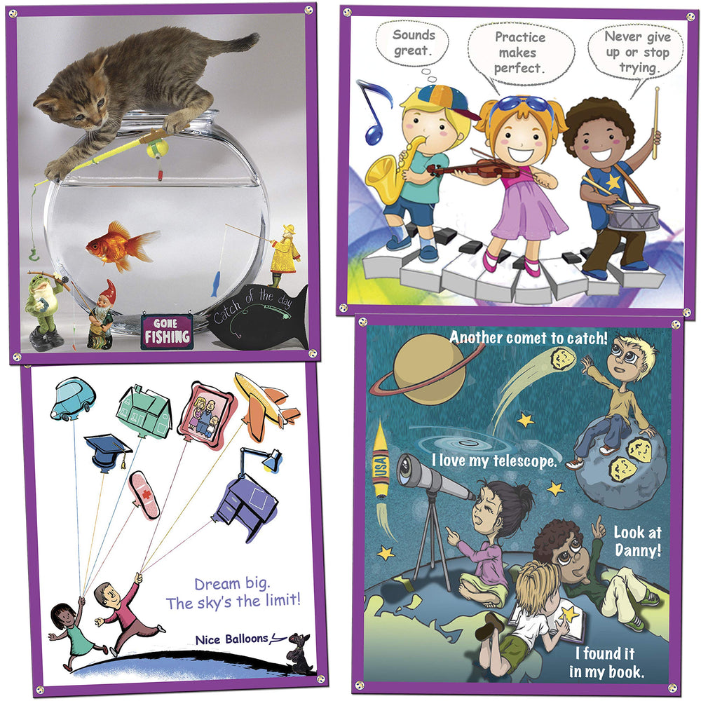 Stare Junior varied art styles present dynamic visuals for engaging rounds.