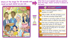 Stare Junior visual memorization showcases varied scenes to sharpen attention to detail.