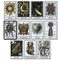 Game Master's Merchant illustrated card designs emphasize premium quality and collectible appeal.
