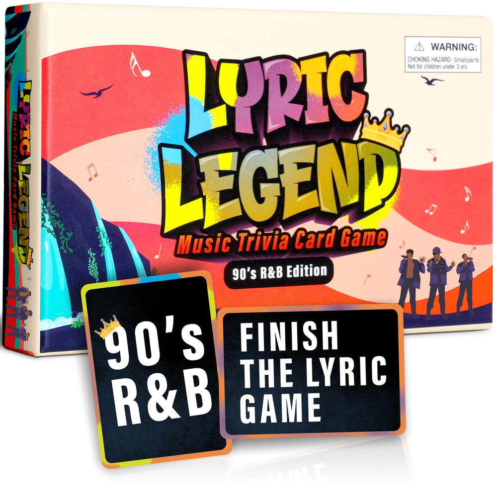 Game That Song Lyric Legend 144 lyric cards for party play.