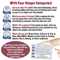 Wit's End Odd-1-Out card highlights deduction and pattern recognition.