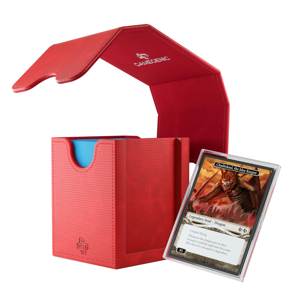 Gamegenic Squire Plus magnetic closure keeps contents secure.