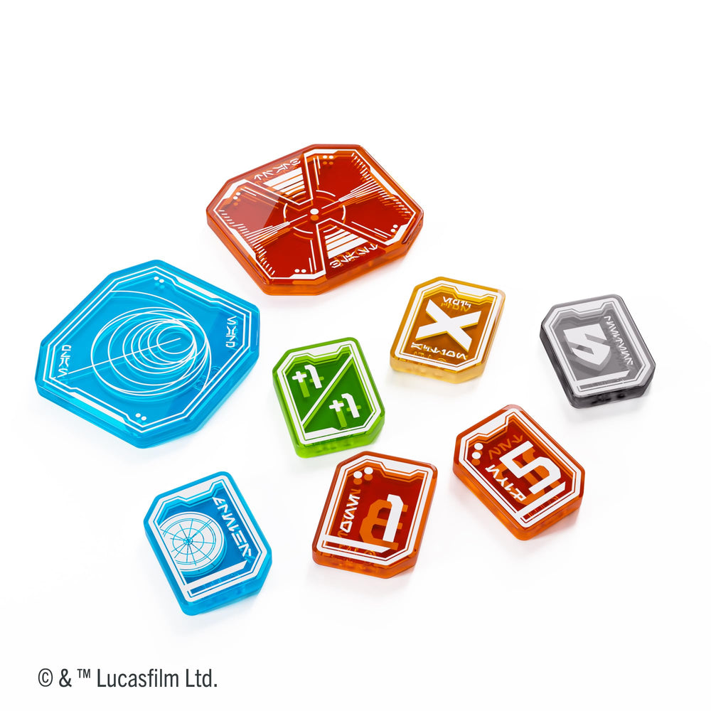 Gamegenic Star Wars Unlimited Premium Tokens Pro Sentinel Token adds versatile event counters.